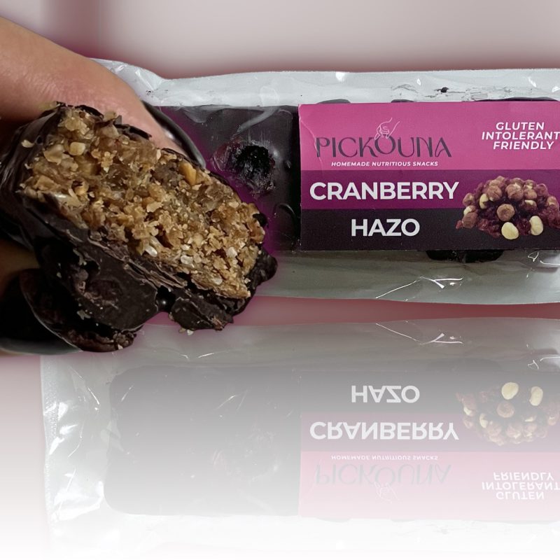 Cranberry Hazo Bar: [Dark Chocolate]